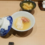 すし 良月 - 毛ガニしゃぶしぶ