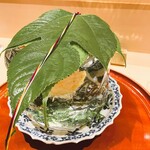 銀座 しのはら - 梶（かじ）の葉と５色の糸