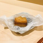 銀座 しのはら - 海老の擦り身トースト