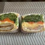 つまさんど - 野菜たっぷりで、何気に健康的でしょσ(^_^;)