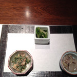Pontochou Suishin - 卯の花和え レンコン 小松菜