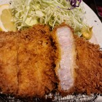 とんかつ目黒こがね - こちらは、後日食べた特上です。極みとの違いは量です