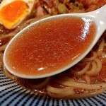 麺家 たけ田 - スープの感じ