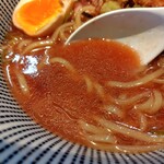 麺家 たけ田 - スープの感じ