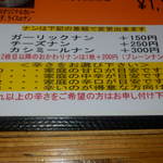 アマン - 辛さの説明