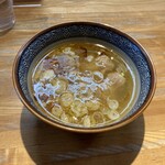 支那そば なかじま - つけ汁　しお