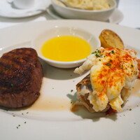 Morton's The Steakhouse 丸の内 - フィレミニョン＆ロブスターテール