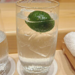 佐たけ - 最初は酢橘サワーでスタート