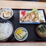 食事処知佑 - 料理写真:とり塩焼定食　980円