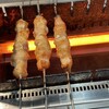 Tsuki no Shima - 目の前で串を焼くスタイルです。