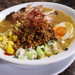 自家製麺 ら～めん かり屋 - カレーミンチ