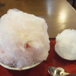 慈げん - さくらレモンクリーム(800円)と花見で一杯(さくらシリーズにプラス50円)