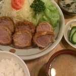 にいむら - ヒレカツ定食(1550円）