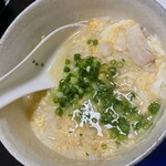割烹 むら山 - 魚介おじや(残りのイクラも入れて)
