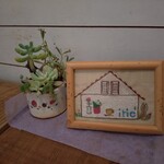 irie + garden & cafe - テーブルの飾り