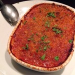 Kamekichi - トリッパのグラタン（ハチノス・豚足・トマトソース）（￥1800）