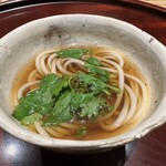 室町 和久傳 - しゃぶしゃぶでのお出汁のおうどん