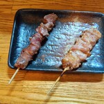 炭火焼鳥中村屋 - 砂ぎも、せせり