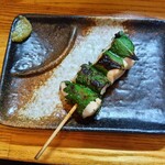 炭火焼鳥中村屋 - ささみしそ巻き