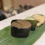 立食い寿司 根室花まる - ずわいがに味噌軍艦