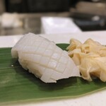 立食い寿司 根室花まる - 赤いか