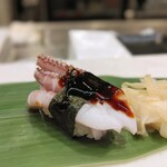 立食い寿司 根室花まる - イカゲソ・タレ