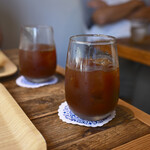 呑める喫茶店イイジカン - ドリンクセット(アイスアメリカーノ)@＋税込500円