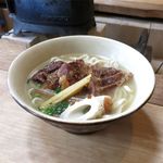 風遊斎 - 基本のアブナンソーキスバ（800円）