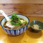 辛醤油らーめん（ペースト別盛）