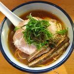 雨は、やさしく - 辛醤油らーめんのアップ