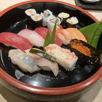 寿し心 なかむら - ランチBセット　にぎり1180円