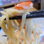 ラーメン おこじょ - 海老本体いただきます
