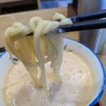 ラーメン おこじょ - 極太麺