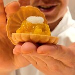 銀座 しのはら - フォアグラ最中