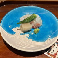 蓮 三四七 - 鯛と平貝