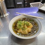 立喰うどん・そば　大和庵 - 大好きなかき揚げそば＠400円