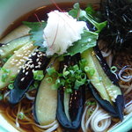 揚げ茄子蕎麦980円