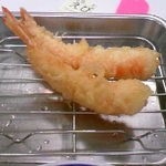 まずはエビ天から☆