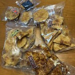 手焼きせんべい雷神堂 - 料理写真: