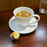 キッチン ブルー グローブ - ホワイトコーヒーへ