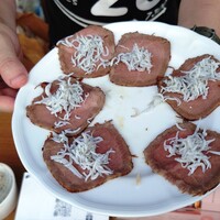 ホテルセトレ - サービスのローストビーフしらす乗せ ホテルセトレ - サービスのローストビーフしらす乗せ