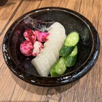 山下屋 - お新香