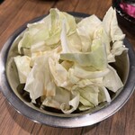 山下屋 - 無料のキャベツ