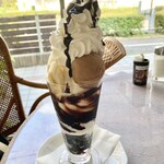 ハーバーカフェ - チョコレートパフェ