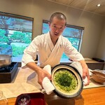 日本料理 別府 廣門 - 生姜炊き込みご飯