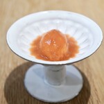 フェ・デ・ネージュ - ピーマンとトマトのムース