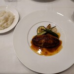 み乃家 - メイン：広島豚ハンバーグステーキ