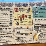 魚屋三代目 鯔背 - ドリンクメニュー