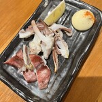 魚屋三代目 鯔背 - イカゲソと耳の塩焼き