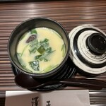 うなぎ料理 澤正 - 茶碗蒸し。